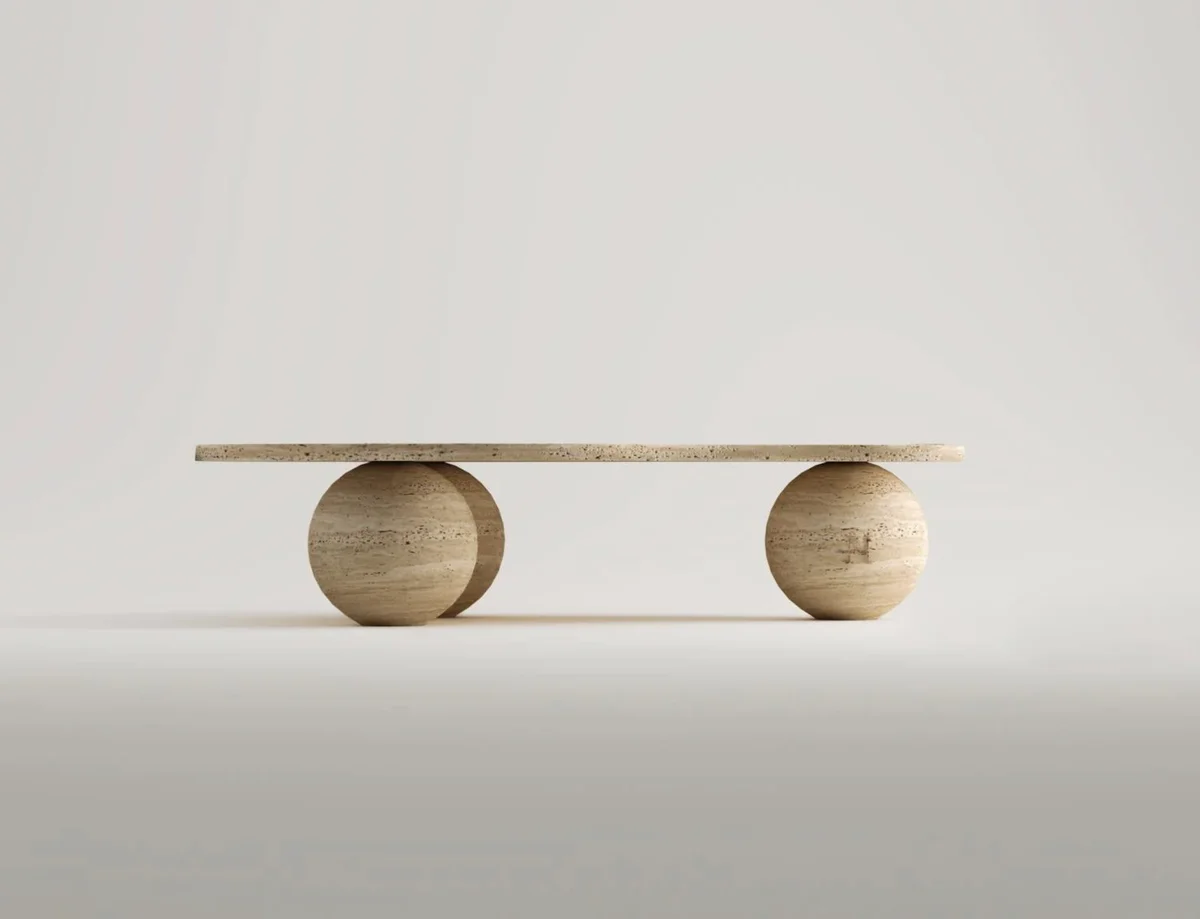 Valerie Travertine Salontafel 4