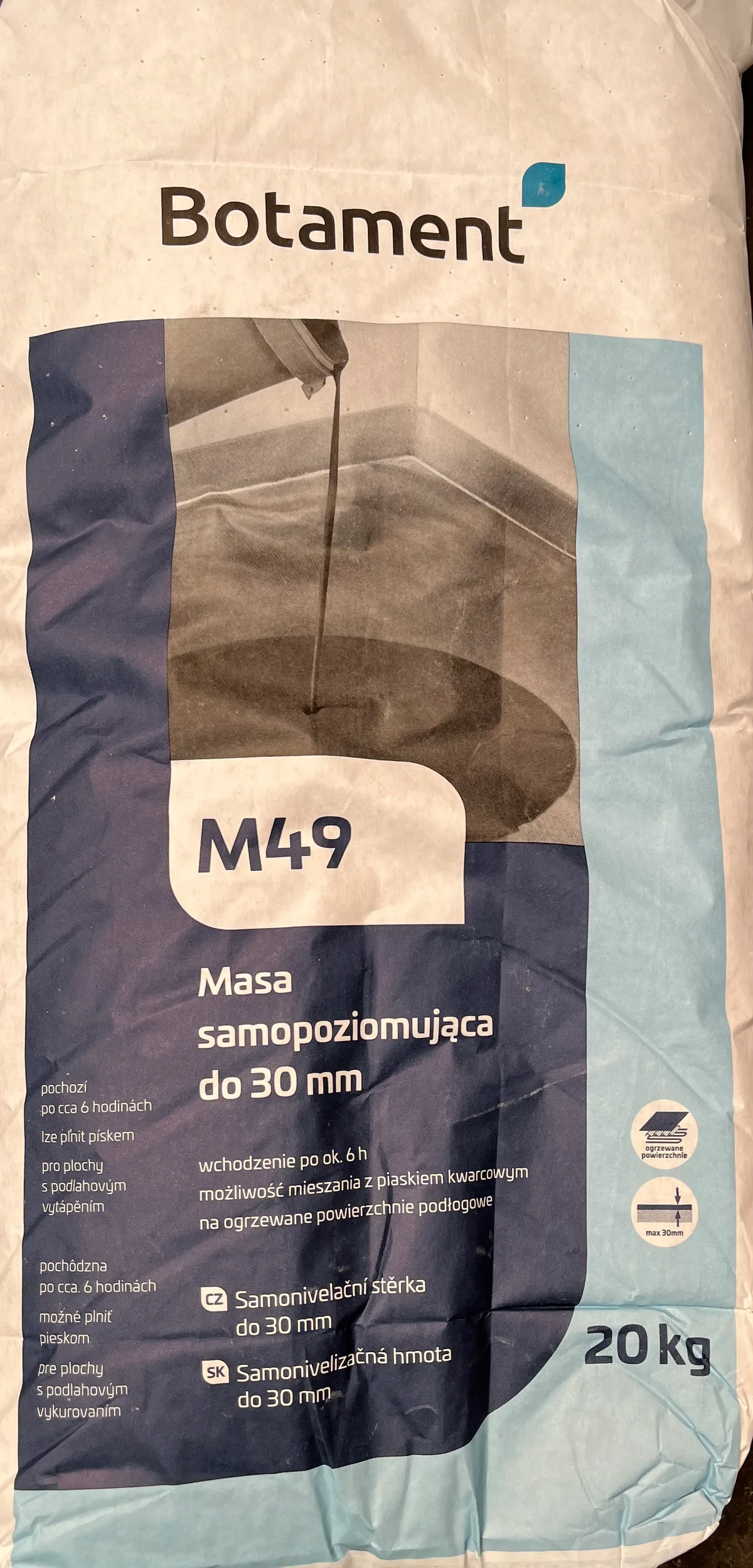 Botament M49 - Levelling Compound tot 30 mm