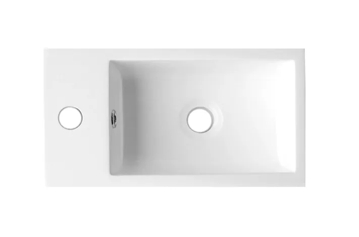 Hand Basin MINERAALMARMER 40X22X11,5 CM (NIET VRIJ HANGBAAR)