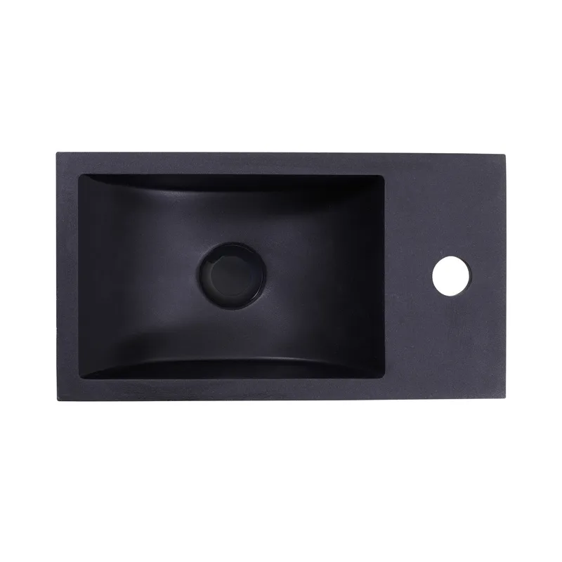 Hand Basin QUARTZ RECTO 40X22X10 CM RECHTS 2