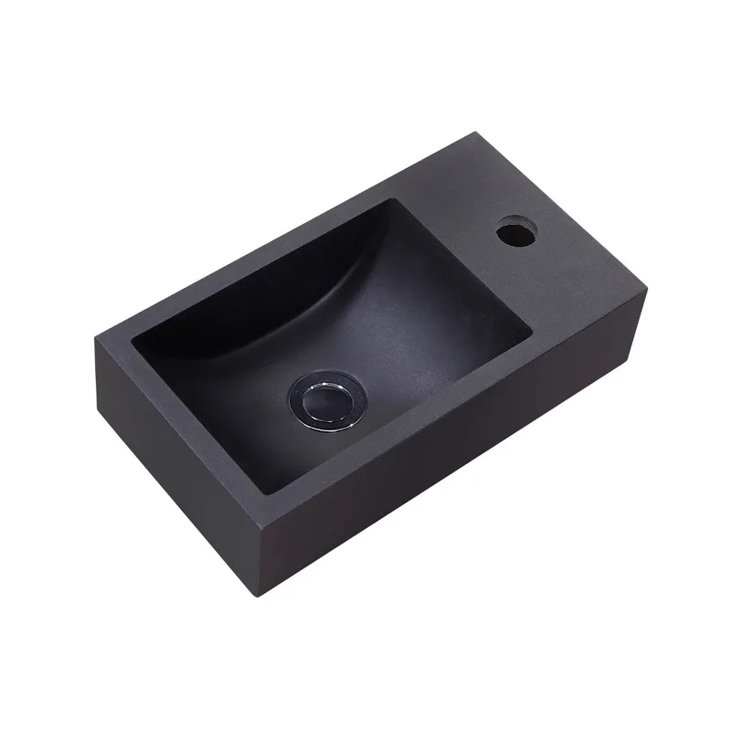 Hand Basin QUARTZ RECTO 40X22X10 CM