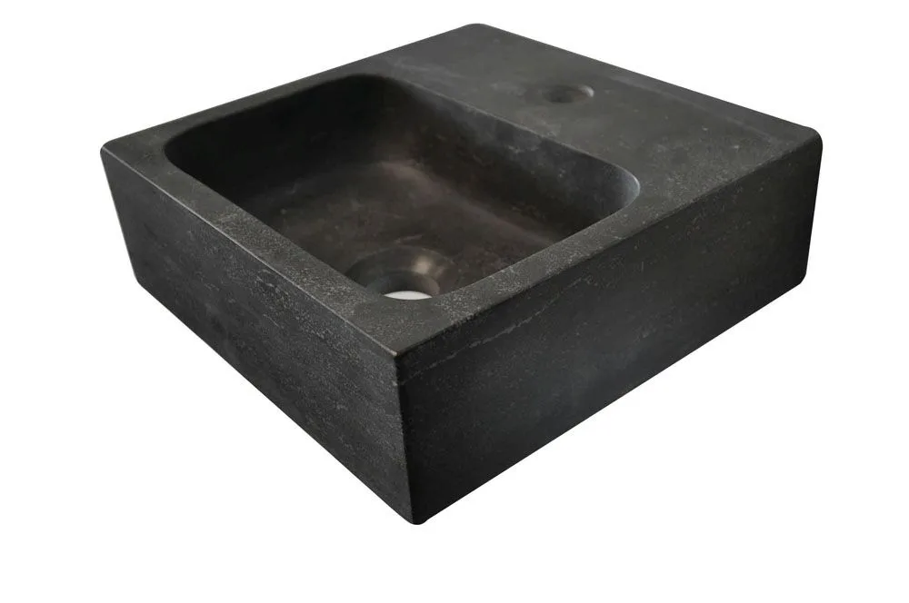 Hardstenen Hand Basin vierkant 30x30x10