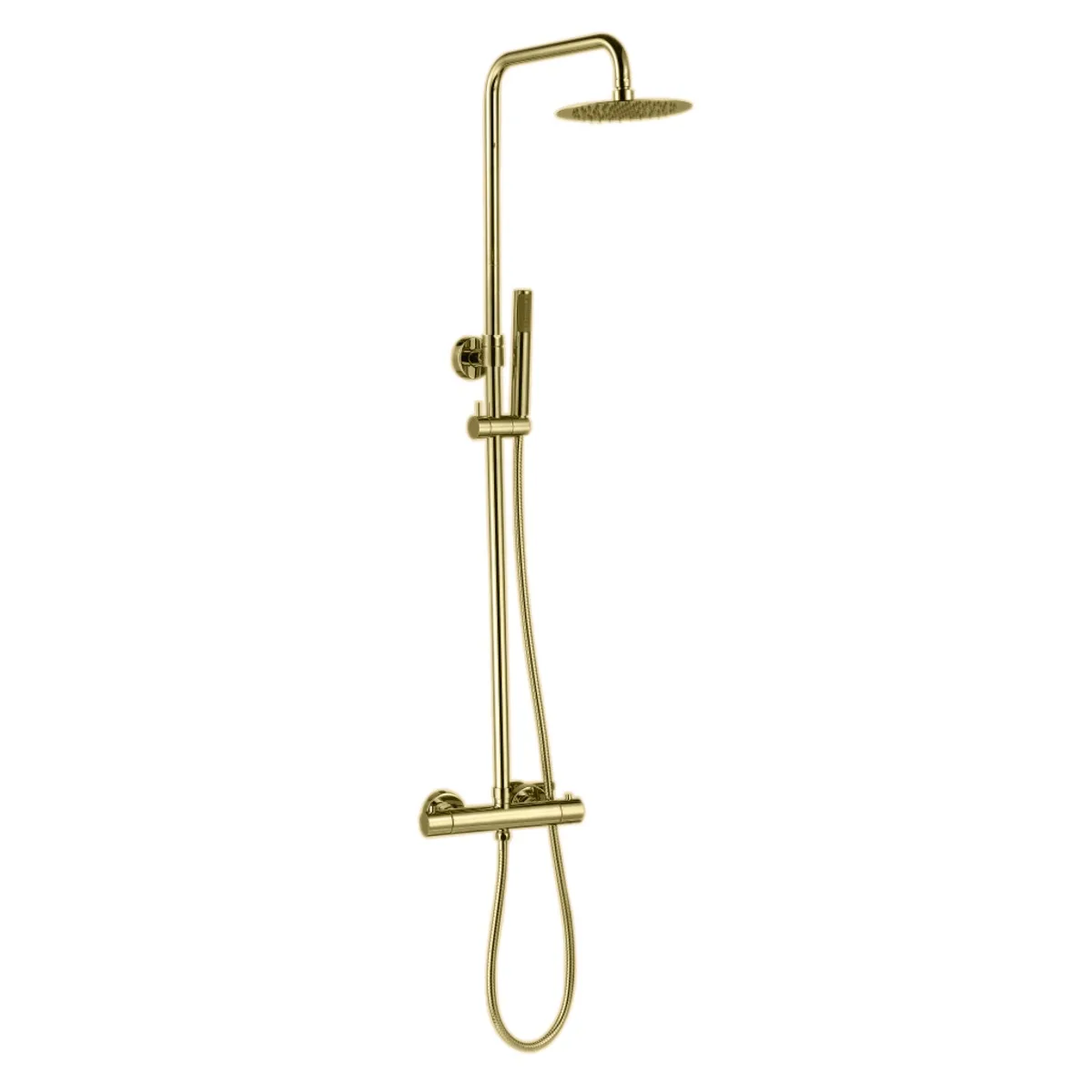 Nancy thermostatische regendouche mat-goud