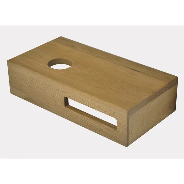 Oak planchet 40 x 21 x 10 cm links