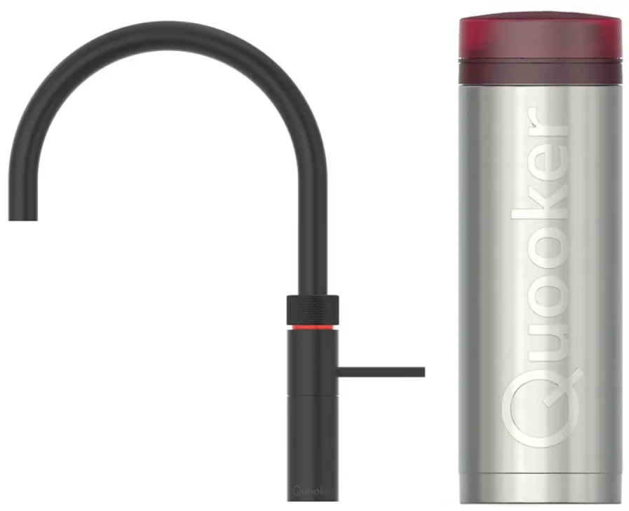 Quooker PRO3 Fusion Round Black Matt