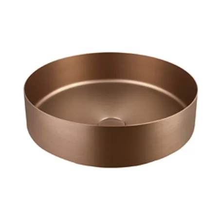STAAL BRONS 40 cm ROND WASKOM