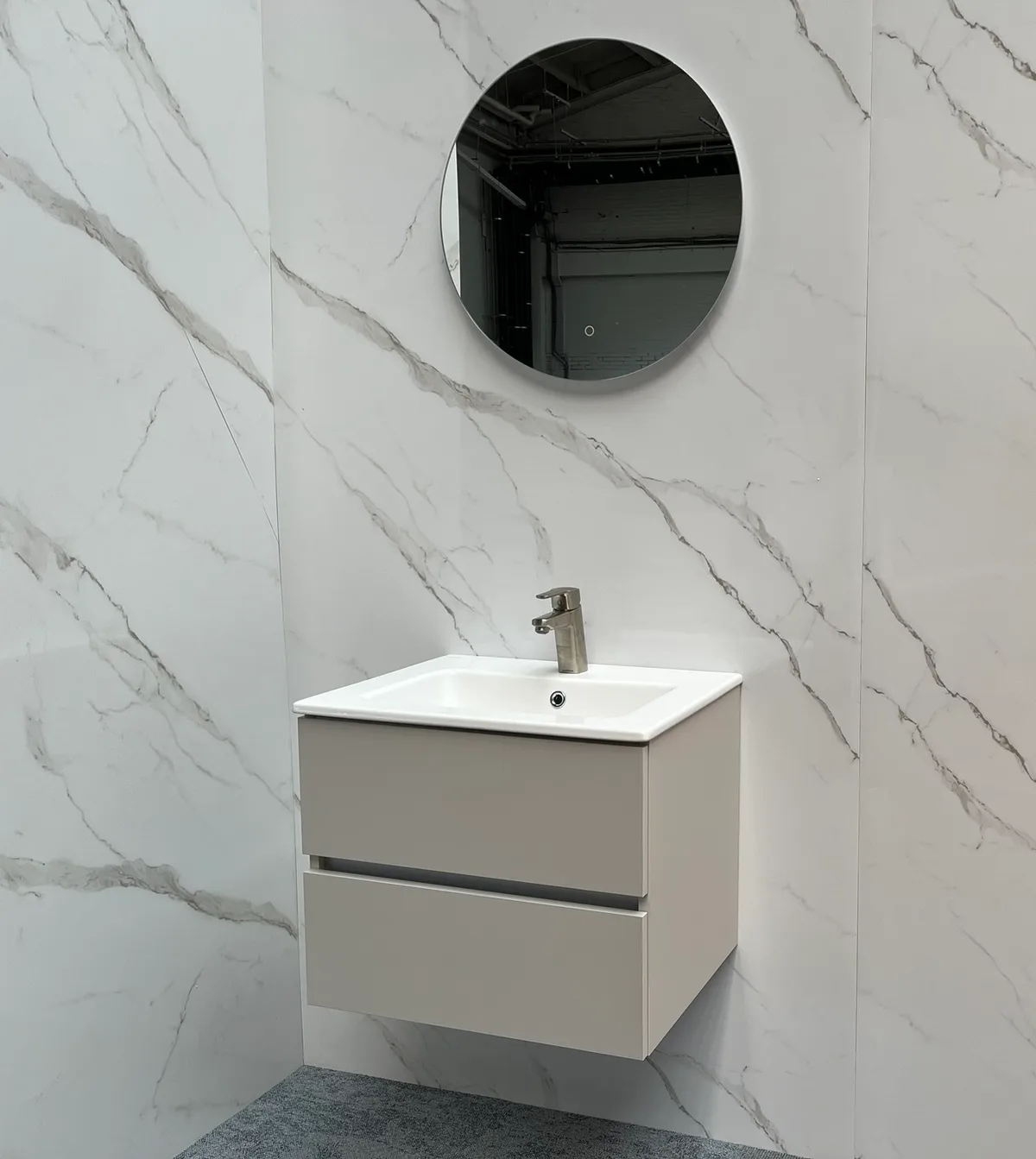 Valencia badmeubel 62 cm Licht Grijs