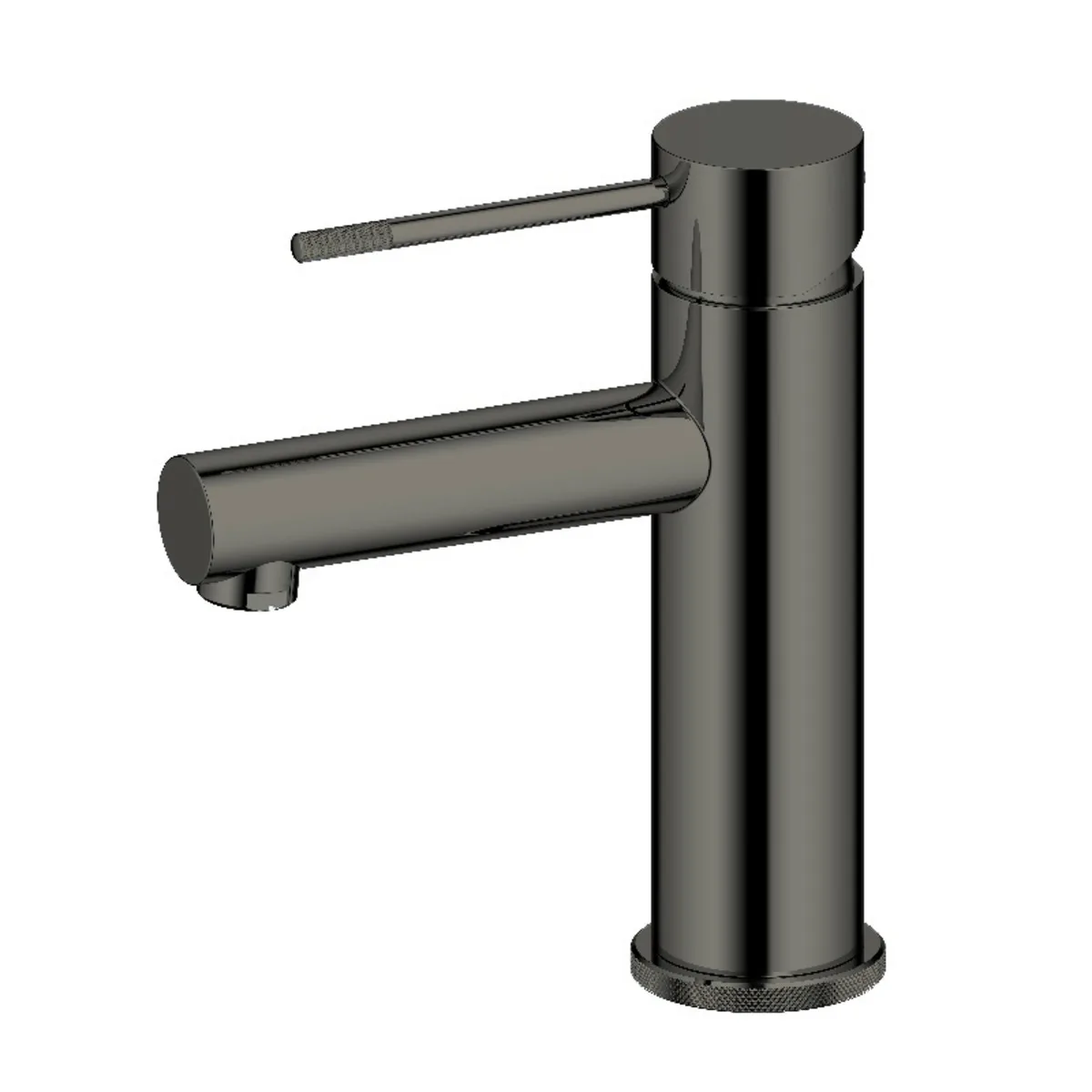 Wastafelmengkraan laag Moya gunmetal
